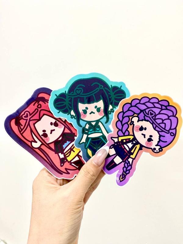 KPop girl group Sticker, Vinyl Decal for Laptop Phone Case Scraping Book