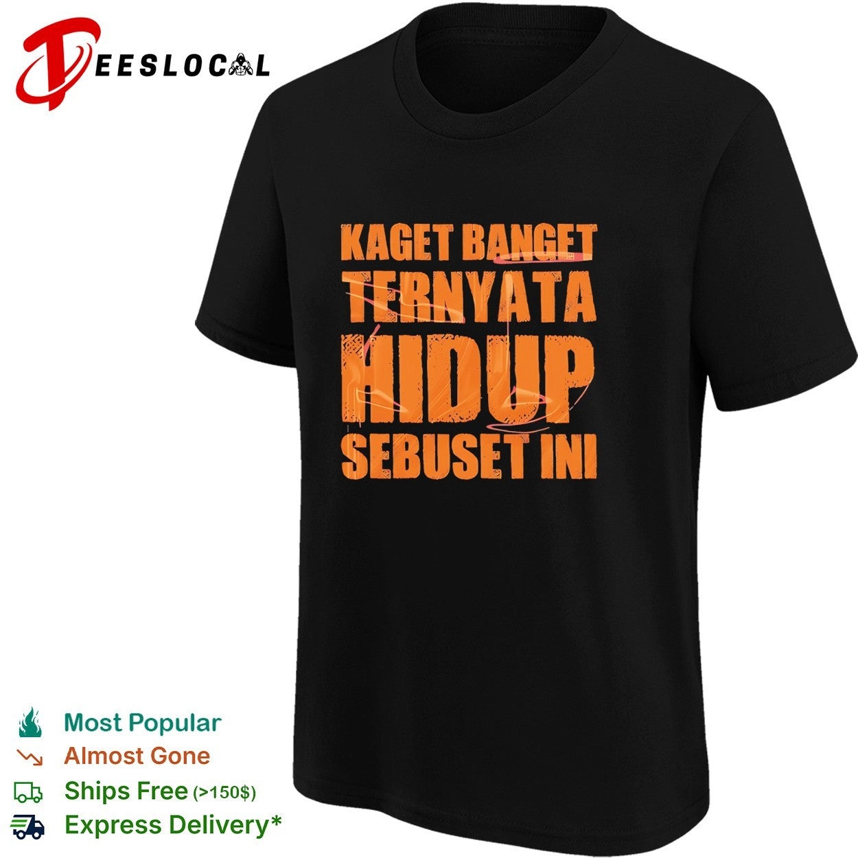 Kaget Banget Ternyata Hidup Sebuset Ini vintage shirt
