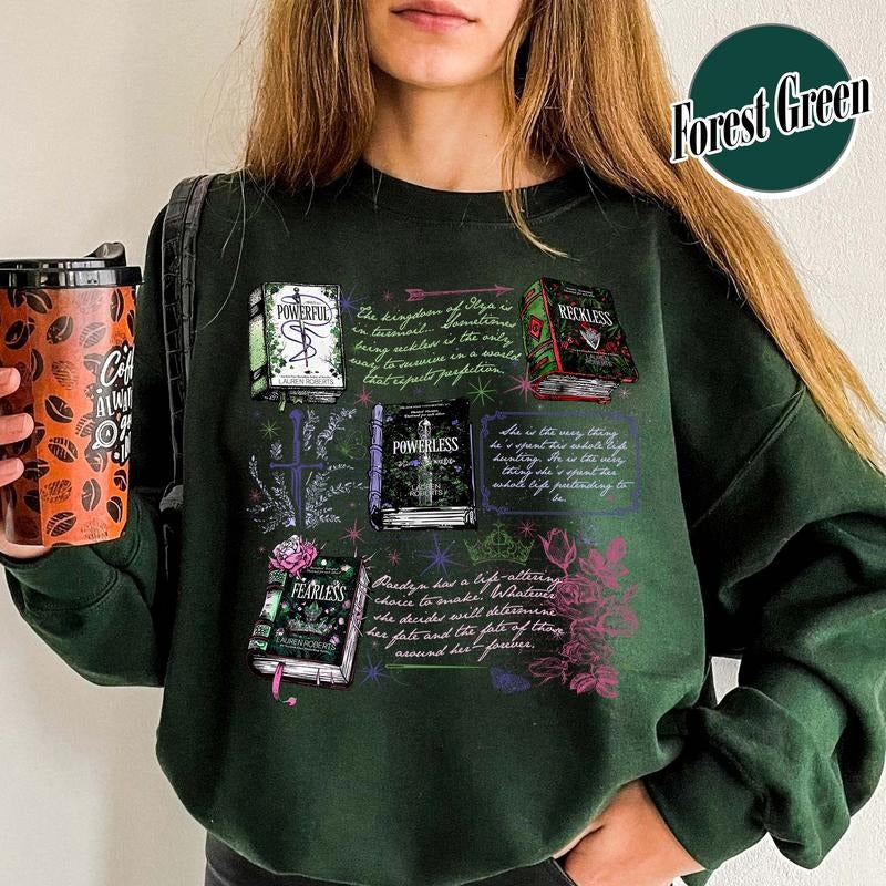 Kai Azer I Love You In Powerless Sweatshirt,Powerless Bookish Sweatshirt,Kai Azer Sweatshirt,Booktok Merch, Reckless...