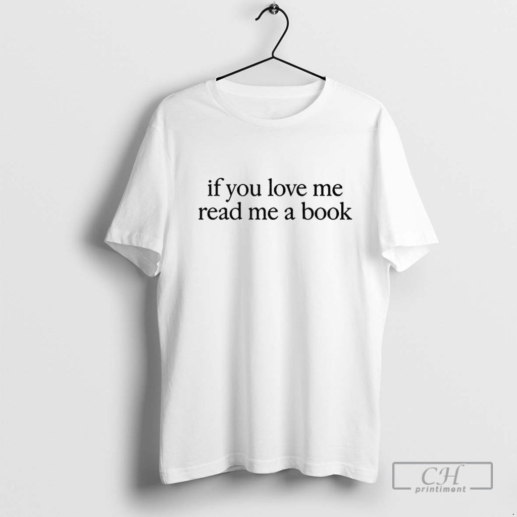 Kaia Gerber If You Love Me Read Me A Book T Shirt Sweater