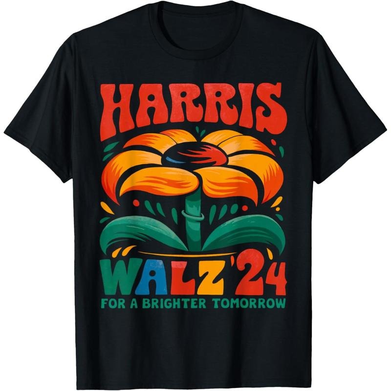 Kamala Harris Tim Walz 2024 Peace LGBT Harris Walz Waltz T-Shirt made in usastyle{n002}3