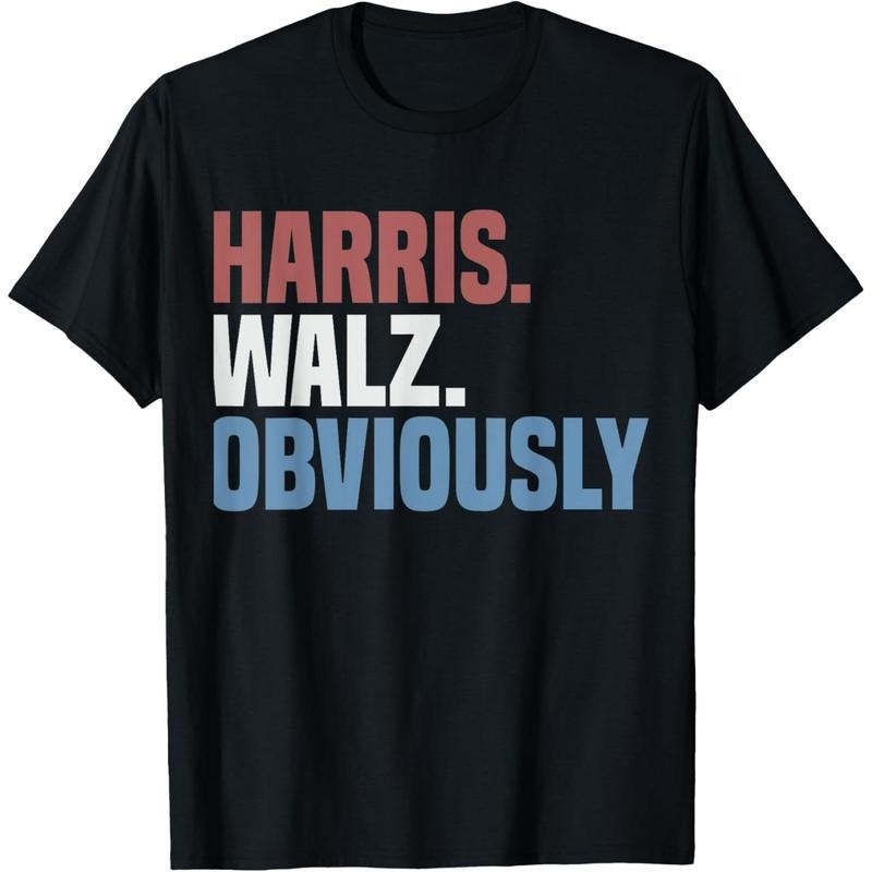 Kamala Walz Obviously 2024 Harris Waltz 2024 Election T-Shirt made in usa Hoodie, Sweatshirt | WearSparks.com