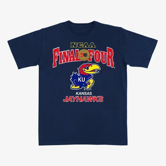 Kansas '88 Final Four Heavy Tee, Vintage Football Shirt, Sport Tee, Graphic Shirt For Men, For Women Streetwear