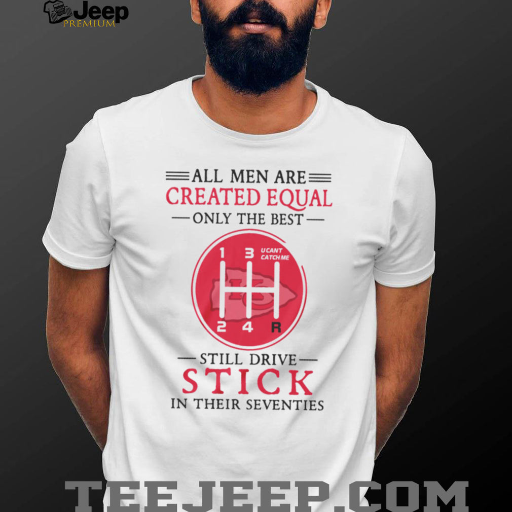 Kansas City Chiefs 70th Birthday Celebration T Shirt Stick Shift Manual Gear T Shirt