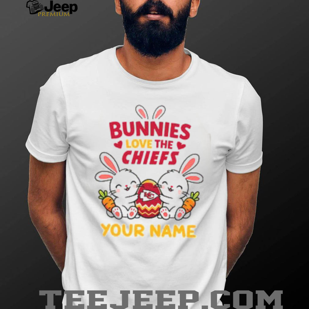 Kansas City Chiefs Easter Bunny Plushie T Shirt