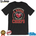 Kansas City Chiefs Football Nurse Stethoscope Heart Vintage Red Fan Men Women T Shirt