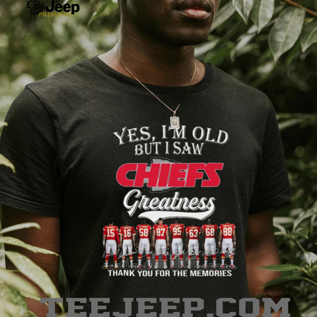 Kansas City Chiefs Football Team Legends Retro Style Greatness Gift For Loyal Fans Shirt