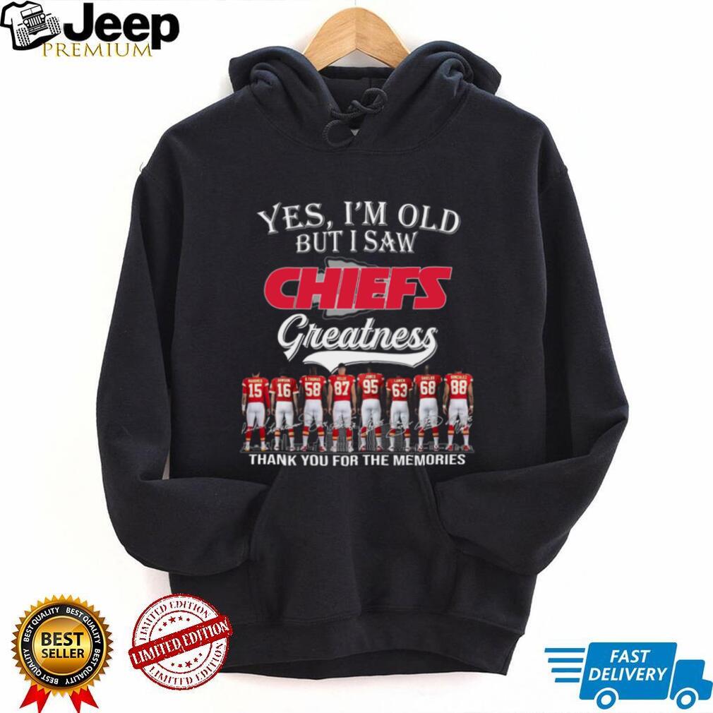 Kansas City Chiefs Football Team Legends Retro Style Greatness Gift For Loyal Fans Shirt