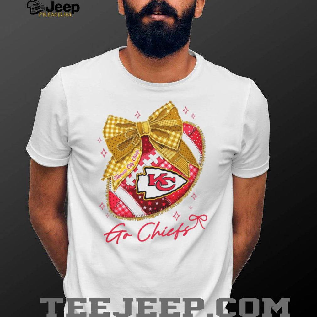 Kansas City Chiefs Go Chiefs Gameday Football Bow T Shirt