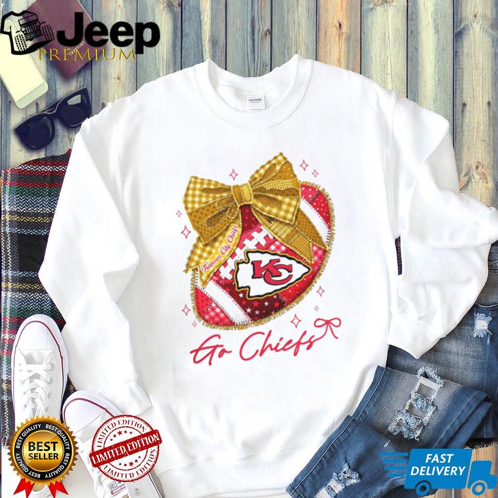 Kansas City Chiefs Go Chiefs Gameday Football Bow T Shirt