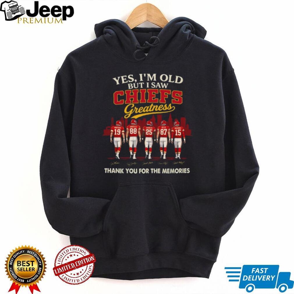 Kansas City Chiefs Greatness Montana Gonzalez Charles Kelce Mahomes Vintage Men T Shirt
