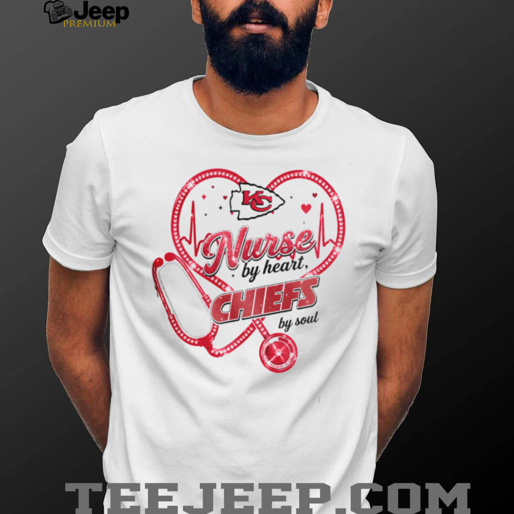Kansas City Chiefs Nurse T Shirt Chiefs by Soul Medical Professional Gameday T Shirt