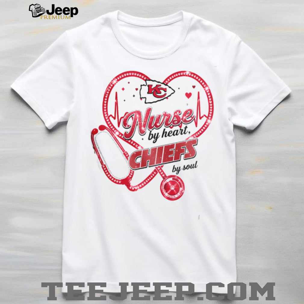 Kansas City Chiefs Nurse T Shirt Chiefs by Soul Medical Professional Gameday T Shirt