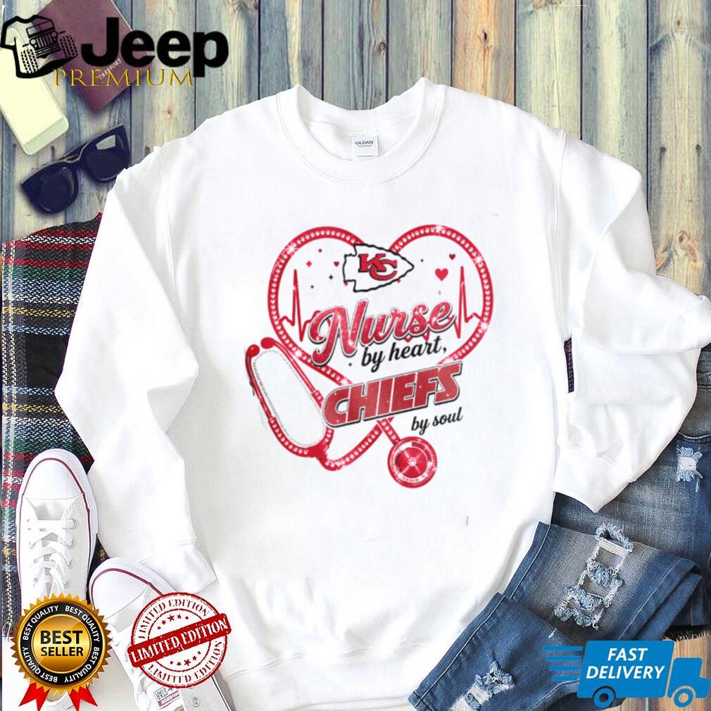 Kansas City Chiefs Nurse T Shirt Chiefs by Soul Medical Professional Gameday T Shirt