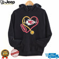 Kansas City Chiefs Stethoscope Heartbeat Medical Professional T Shirt