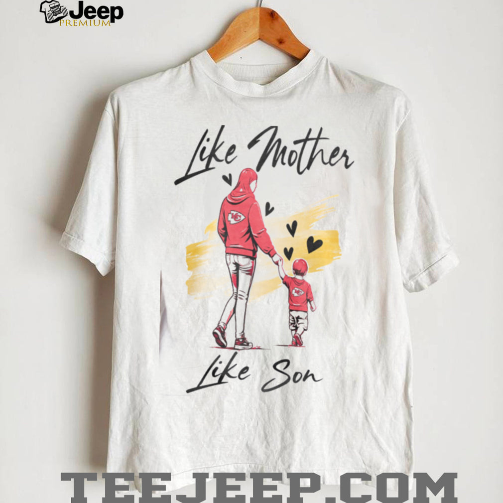 Kansas City Football Mom Life T Shirt Like Mother Like Son Matching Set