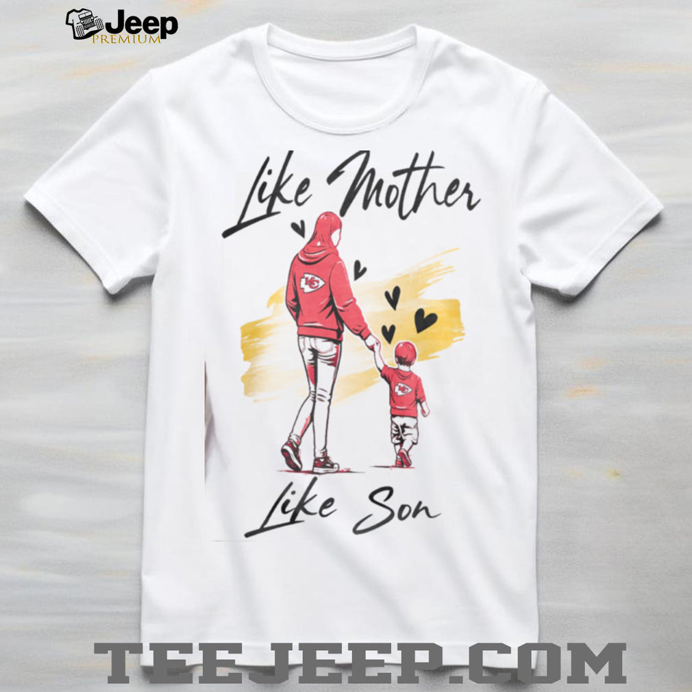 Kansas City Football Mom Life T Shirt Like Mother Like Son Matching Set