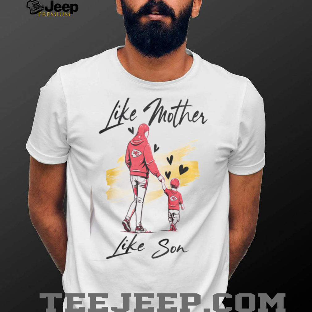 Kansas City Football Mom Life T Shirt Like Mother Like Son Matching Set