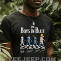Kansas City Royals Boys In Blue Vintage Baseball Iconic Team Roster Shirt