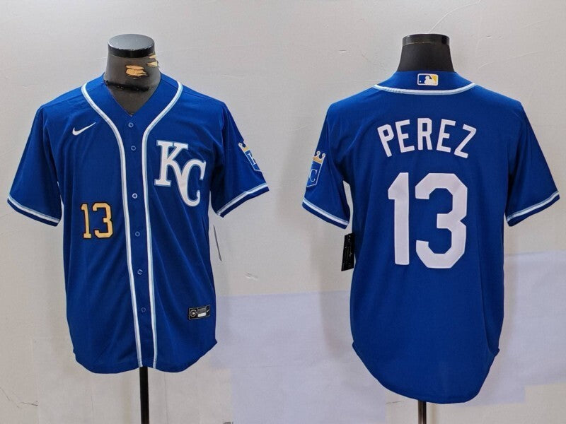Kansas City Royals #13 Salvador Perez Fan Edition Style 1