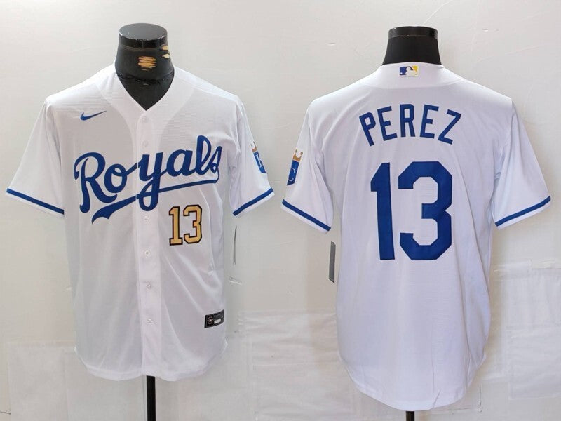 Kansas City Royals #13 Salvador Perez Fan Edition Style 5