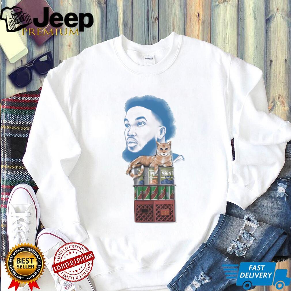 Karl Anthony Towns Cat Crate Graphic Basketball Fan Shirt