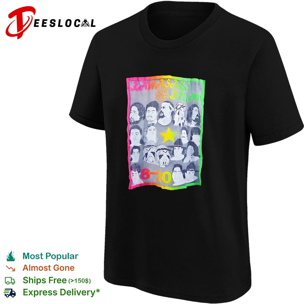 Kawasaki Dream 8 20 Atsushi Onita Mr Gannosuke Hayabusa Shirt