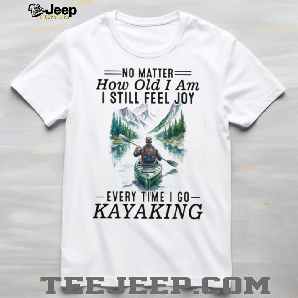 Kayaking Enthusiast Nature Lover Adventure T Shirt