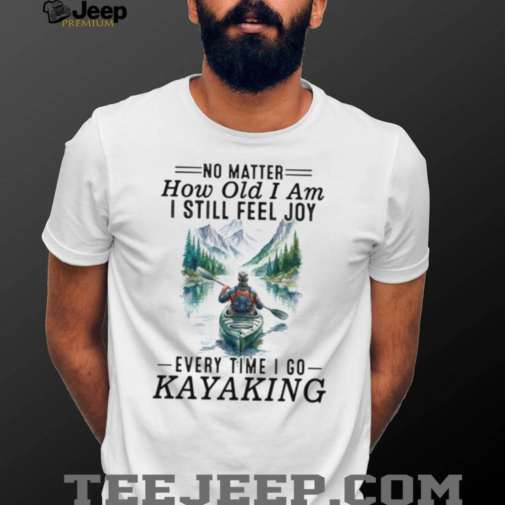 Kayaking Enthusiast Nature Lover Adventure T Shirt