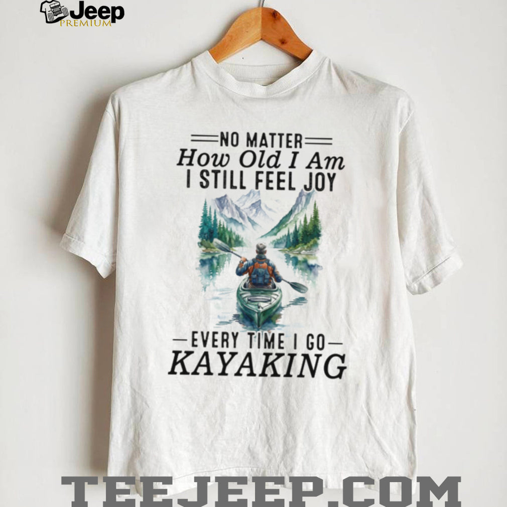 Kayaking Enthusiast Nature Lover Adventure T Shirt
