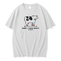 Keep 1 Cow Apart 6 Feet Wearing Face Mask Illustration Men Tshirts Sweater