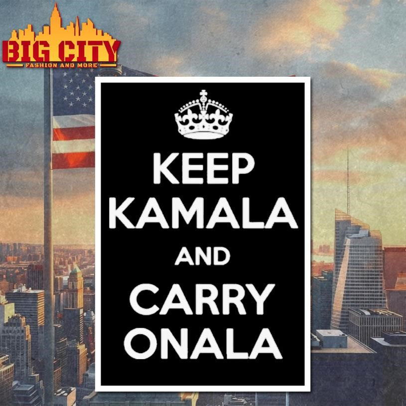 Keep Kamala And Carry Onala Election 2024 Kamala Harris Shirt