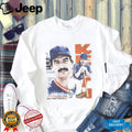 Keith Hernandez New York Baseball Legend Retro Portrait T Shirt