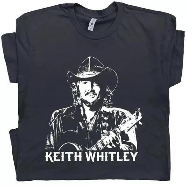 Keith Whitley T Shirt Vintage Country Western Music Outlaw Concert