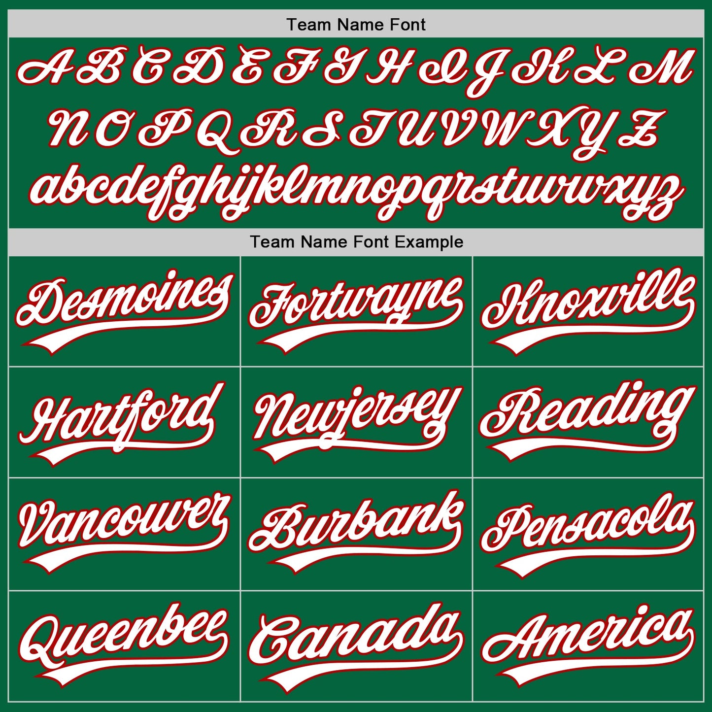 Custom Kelly Green White-Red Authentic Baseball Jersey