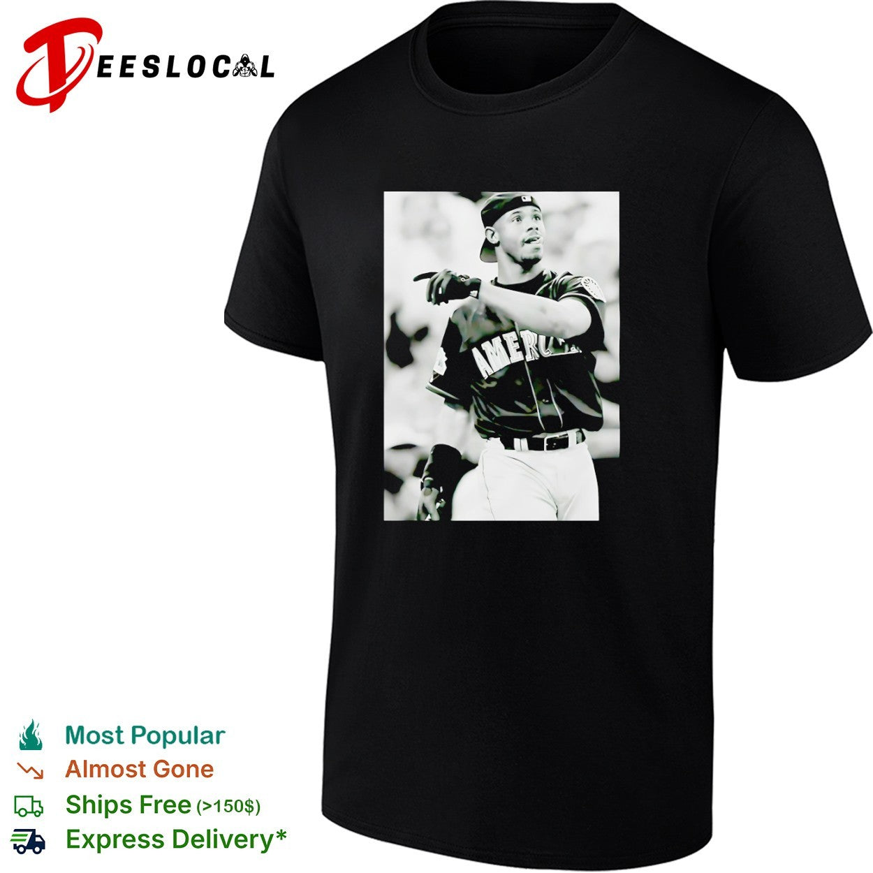 Ken Griffey Jr American League All-Star Vintage Baseball Portrait shirt
