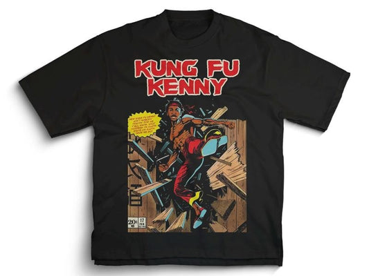 Kendrick Kung Fu Kenny T Shirt, Vintage 90's Comic Style T Shirt, Not Like Us, Trending Shirt, Funny Shirt, Urban Hiphop Clothing, Unisex T-Shirt, Gifts For Men Women, Short Sleeve Tee Shirt
