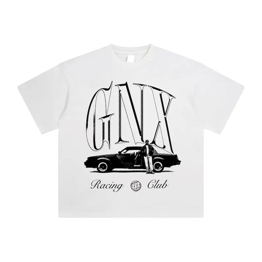 Kendrick Lamar GNX Album Shirt, Vintage GNX Racing Glub, Kendrick Lamar Merch Menswear Top