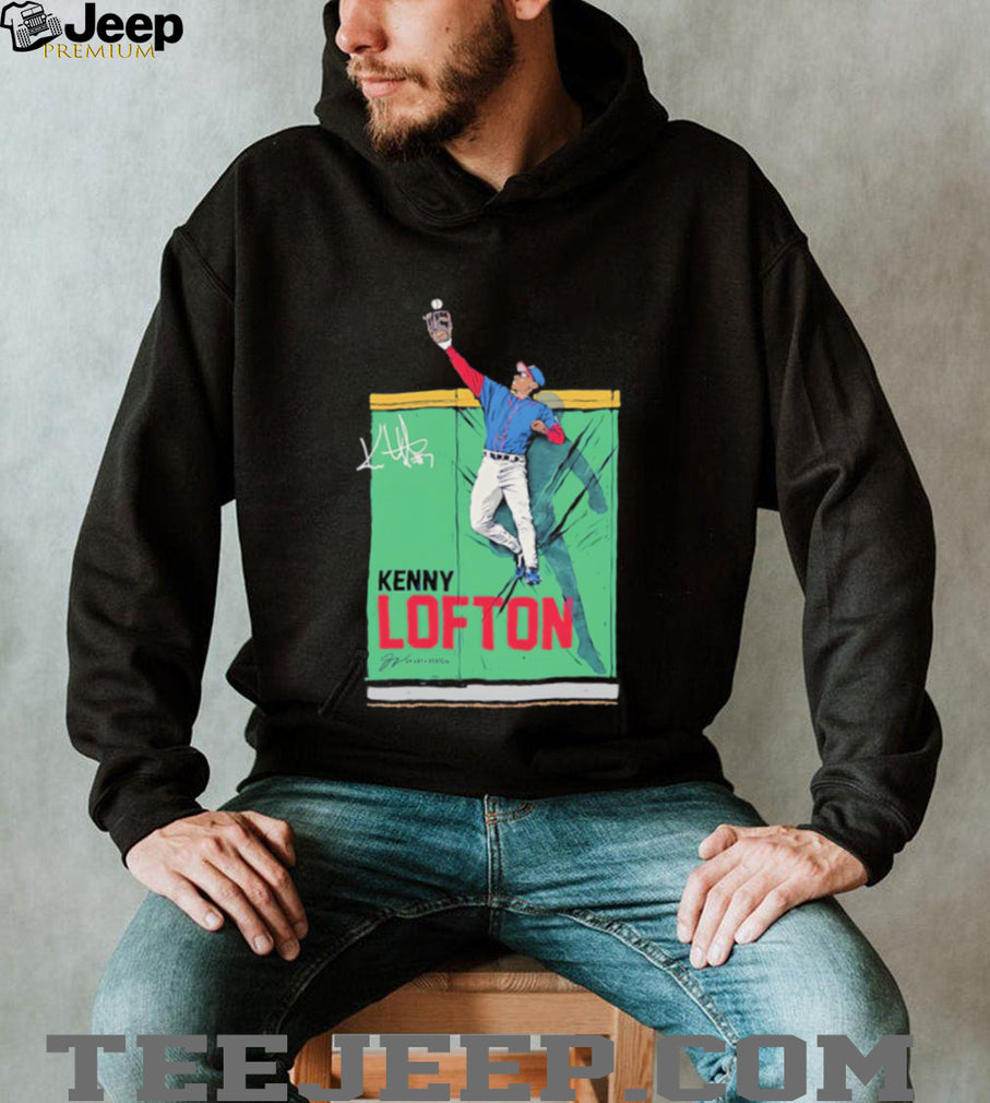 Kenny Lofton the catch illustration shirt