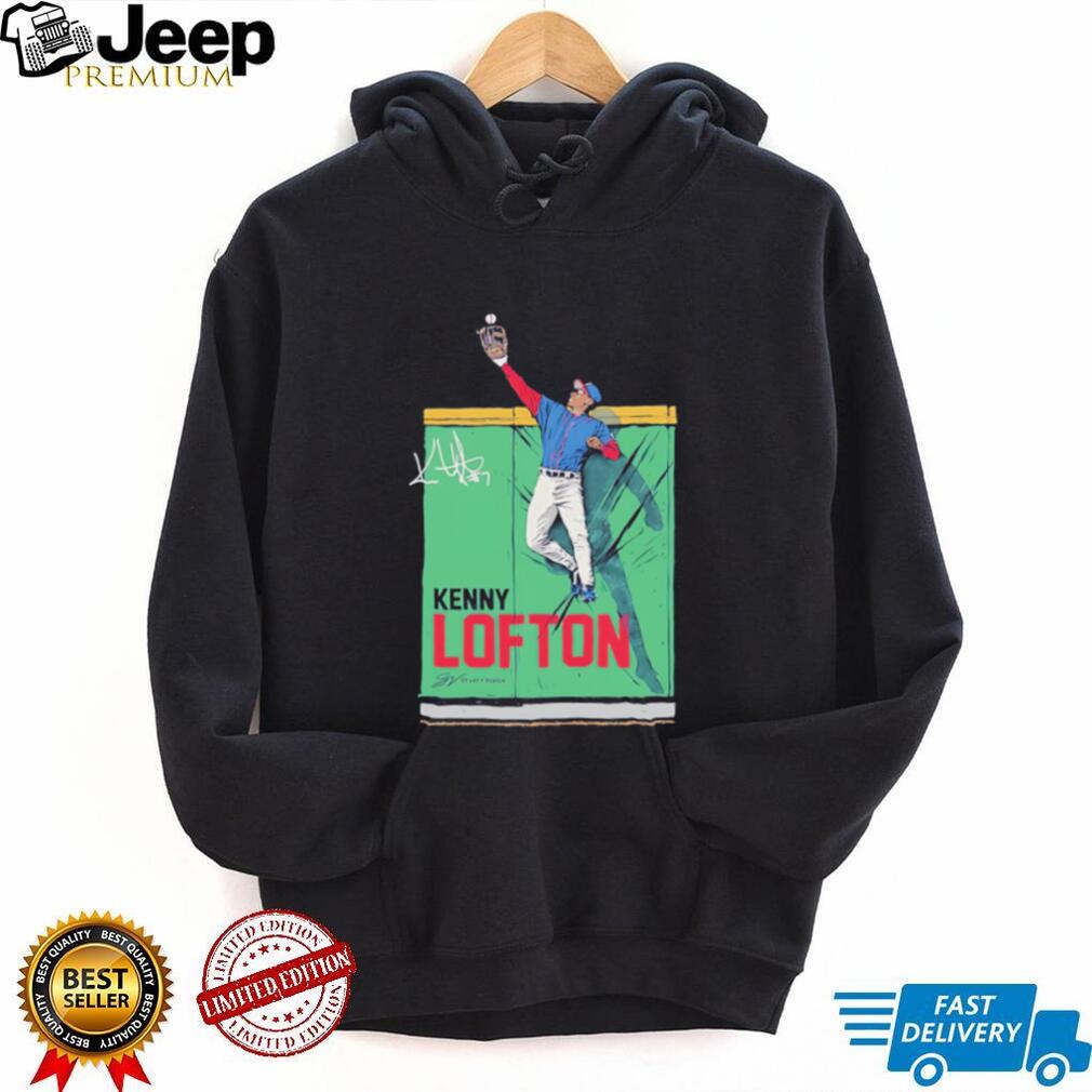 Kenny Lofton the catch illustration shirt