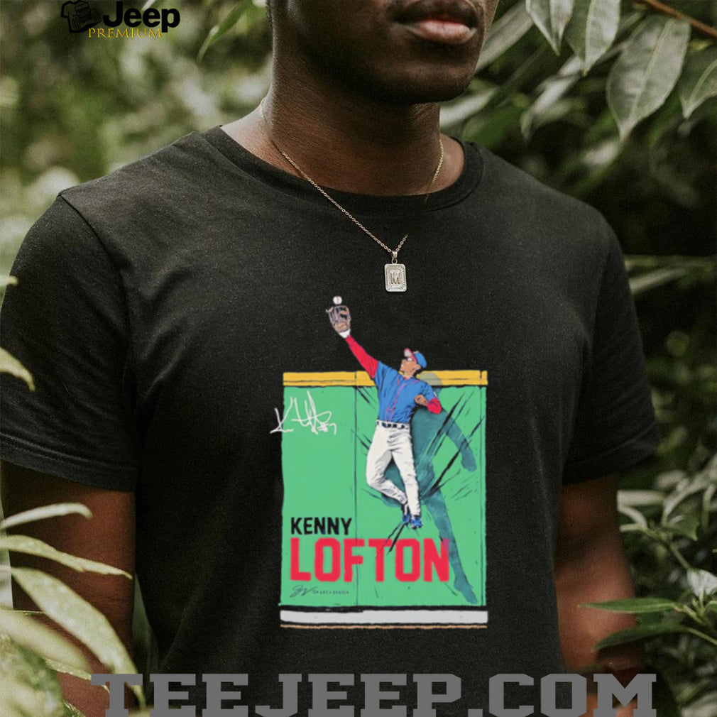 Kenny Lofton the catch illustration shirt