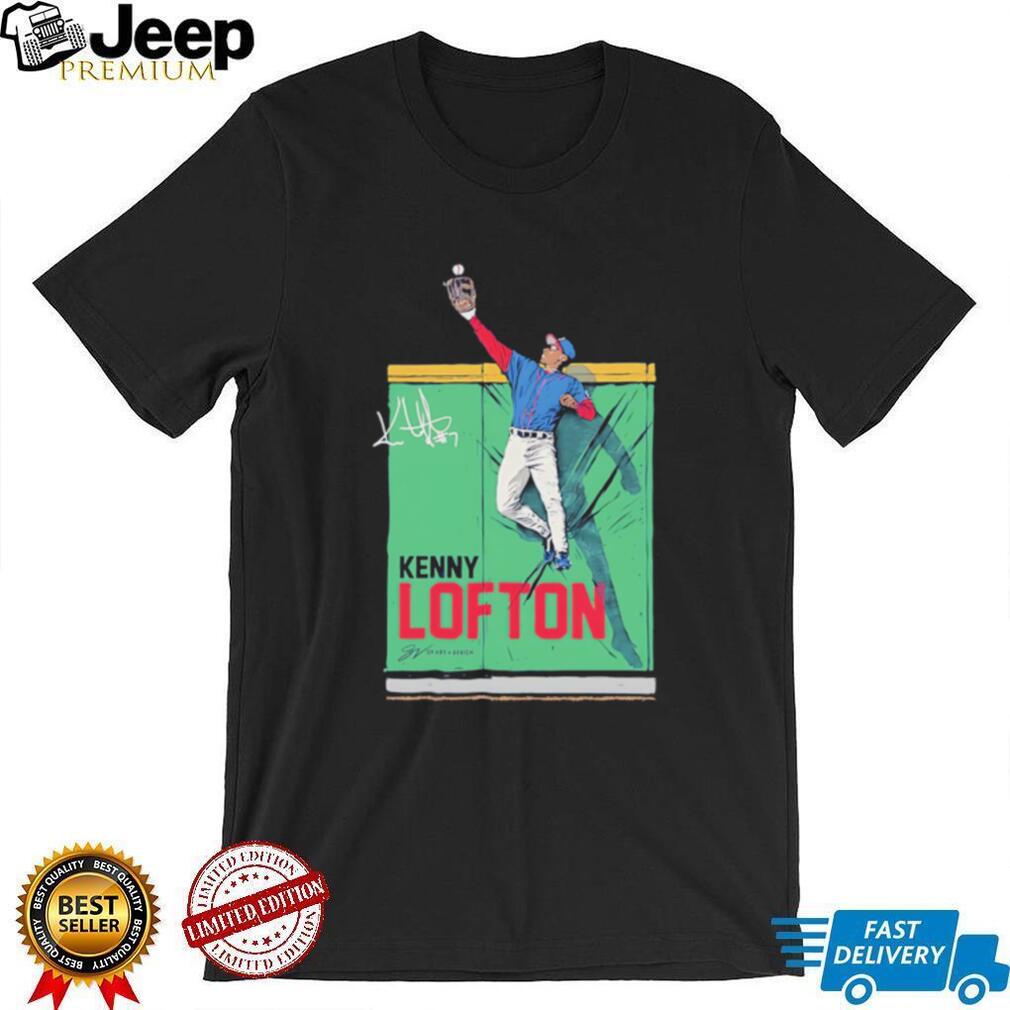 Kenny Lofton the catch illustration shirt