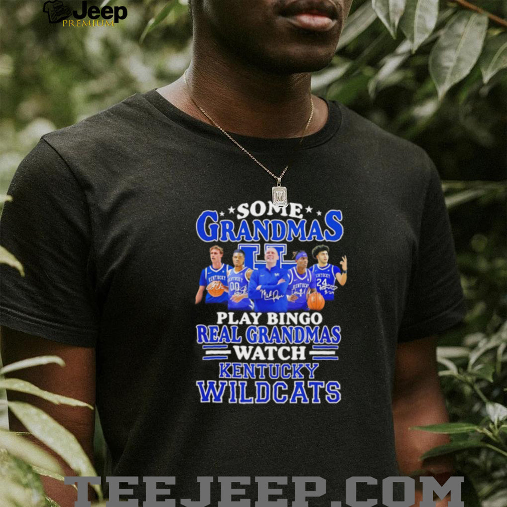 Kentucky Wildcats Basketball “Real Grandmas Watch Kentucky” T Shirt