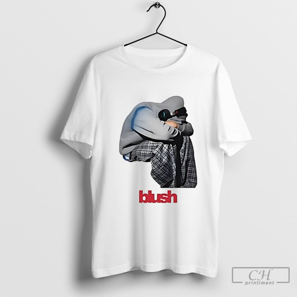 Kevin Abstract Blush Shirt Sweater
