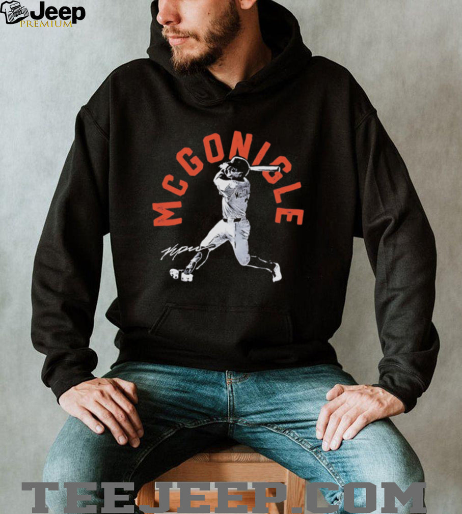 Kevin McGonigle Baseball Swing Graphic T Shirt Detroit Prospect Apparel