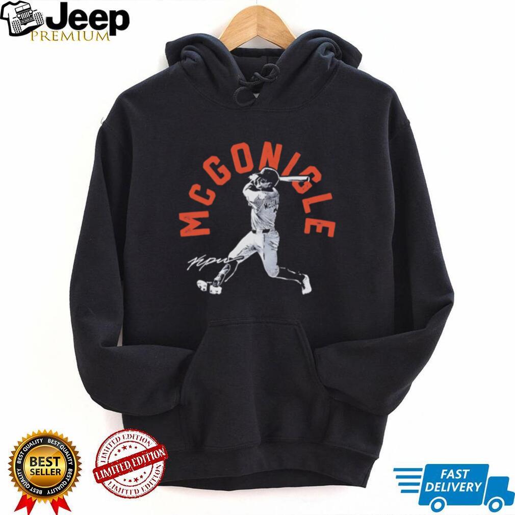 Kevin McGonigle Baseball Swing Graphic T Shirt Detroit Prospect Apparel