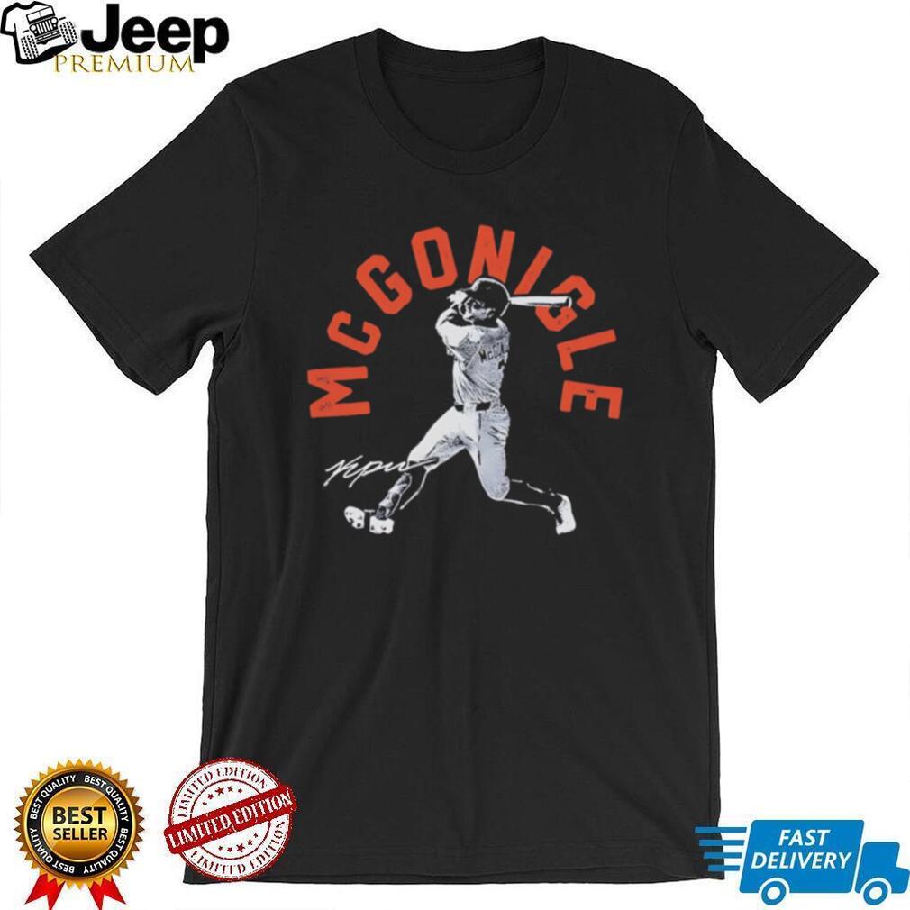 Kevin McGonigle Baseball Swing Graphic T Shirt Detroit Prospect Apparel