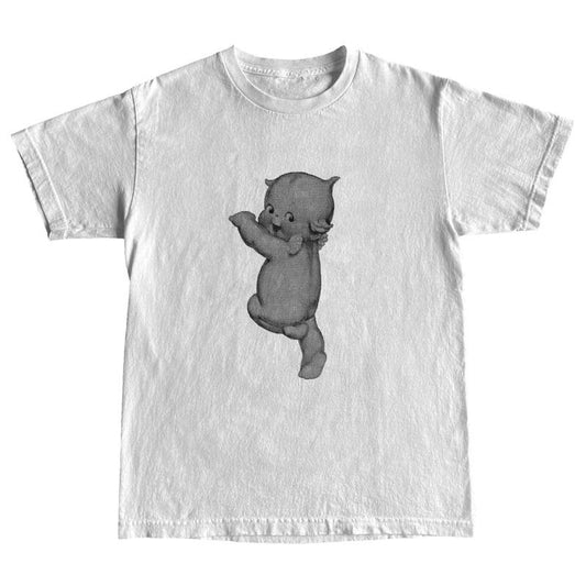 Kewpie Tshirt, Cotton Funny Graphic Tees for Kewpie Lovers, Meme Cringe Funny Dumb Shirts, 90s Graphic Shirt, Retro Funny Kewpie Tee, Y2k Halftone Gag, Kewpie Lovers Gift, Gift For Men, Gift For Women