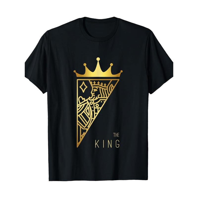 King Card Fun cute Lovers Gift T-shirt Made in USA