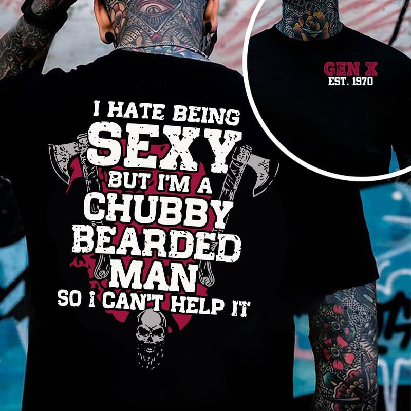 KingZlia Shop Gen X Personality Customize Year Badass Generation T-shirt 100% Cotton Unisex Comfort Womenwear Graphic Crew Neck Long Sleeve Autumn Casual Christmas Pull On - Collar, Embroidered